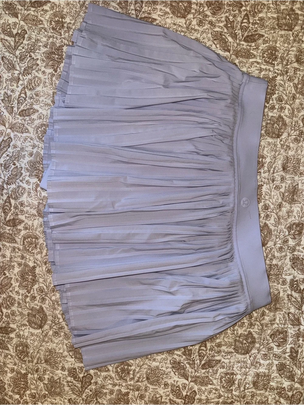 lululemon athletica Lilac Pleated Skater Skirt